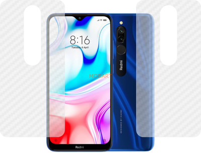 MOBART Back Screen Guard for XIAOMI MI REDMI 8(Pack of 2)