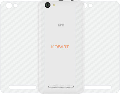 MOBART Back Screen Guard for LYF FLAME 1(Pack of 2)