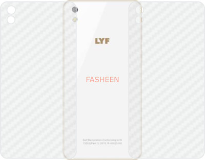 Fasheen Back Screen Guard for LYF WATER 8(Pack of 2)