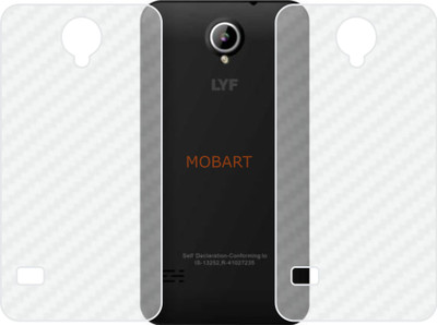 MOBART Back Screen Guard for RELIANCE JIO LYF FLAME 2(Pack of 2)