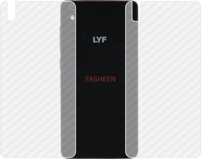 Fasheen Back Screen Guard for LYF WATER F1(Pack of 2)