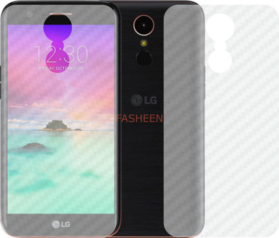 Fasheen Back Screen Guard for LG K10 2017(Pack of 2)