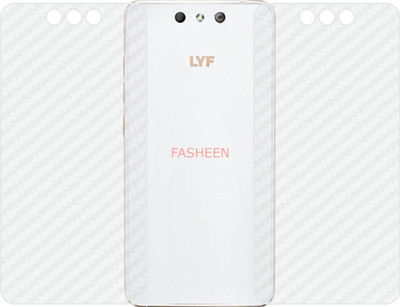 Fasheen Back Screen Guard for JIO LYF EARTH 1(Pack of 2)