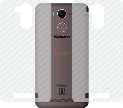 MOBART Back Screen Guard for Karbonn K9 Kavach(Pack of 2)