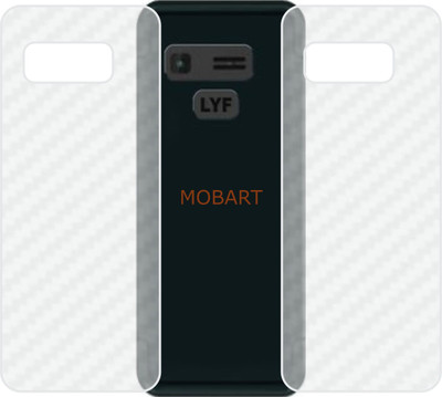 MOBART Back Screen Guard for JIO LYF LYF 2403(Pack of 2)