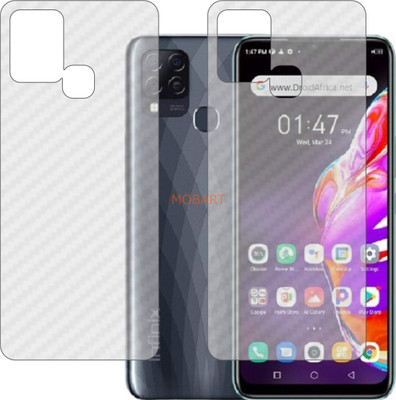 MOBART Back Screen Guard for INFINIX NOTE 10 PRO NFC(Pack of 2)