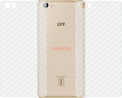 Fasheen Back Screen Guard for LYF WATER F1S (LS-5201)(Pack of 2)
