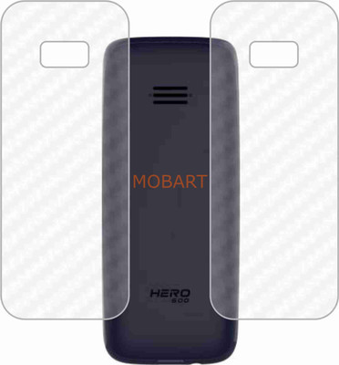 MOBART Back Screen Guard for LAVA HERO 600 PLUS(Pack of 2)