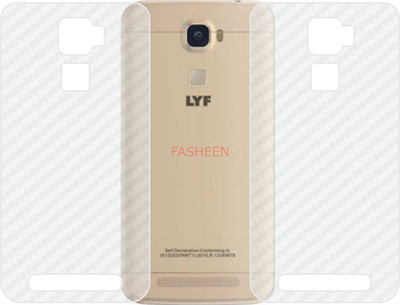Fasheen Back Screen Guard for JIO LYF WATER 9(Pack of 2)