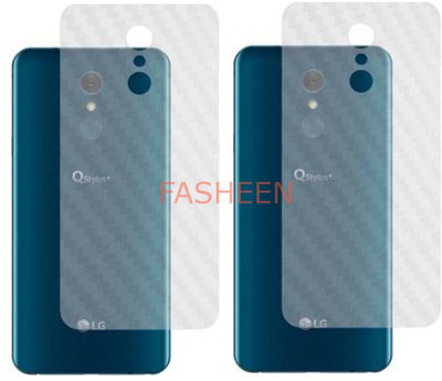 Fasheen Back Screen Guard for LG Q8 2018(Pack of 2)