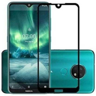 vmt stock Edge To Edge Tempered Glass for Nokia 7.2(Pack of 1)