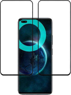 KARTRAY Edge To Edge Tempered Glass for Infinix Zero 8i(Pack of 2)