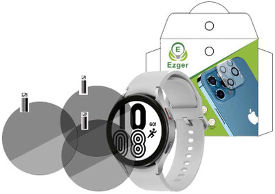 EZGER Screen Guard for Samsung Galaxy Watch4 Bluetooth(44mm)(Pack of 3)