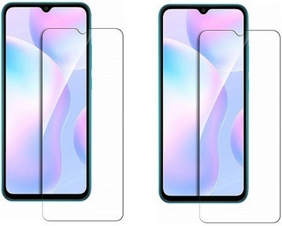 NIMMIKA ENTERPRISES Tempered Glass Guard for Mi Redmi 9/Mi 9C/Mi 9 Active/Poco C31 Tempered Glass(Pack of 2)