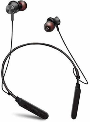 Elevea WR-17 Wireless Bluetooth Stereo Sports Wireless Portable Neckband Headset Bluetooth Headset(Multicolor, In the Ear)