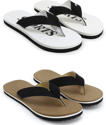 Jonedee Men Flip Flops(Multicolor , 8)