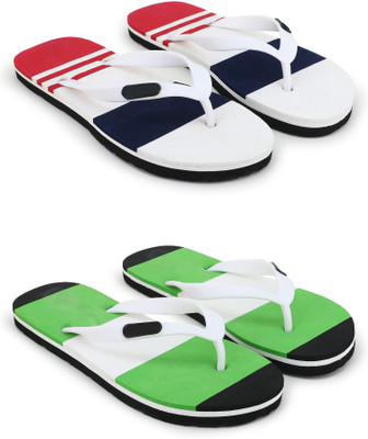 Jonedee Men Flip Flops(Multicolor , 10)