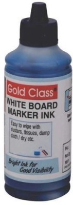 GoldClass 100ml Whiteboard Marker ink Blue - 6 Bottles Stamp Pad Ink(600 ml)