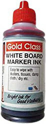GoldClass 100ml Whiteboard Marker ink Red - 1 Bottle Stamp Pad Ink(100 ml)