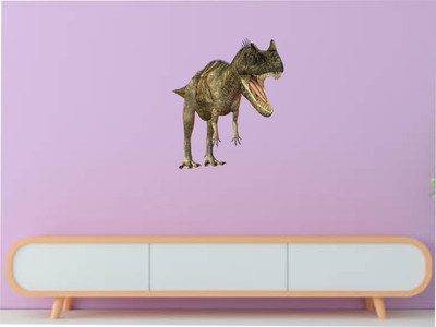 Varadvinayak 45 cm Dinosaur Self Adhesive Sticker(Pack of 1)