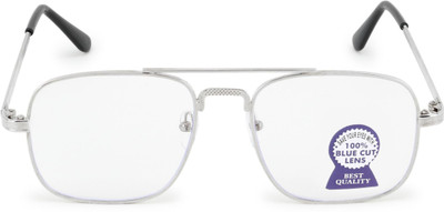 LORENZ Aviator Sunglasses(For Men & Women, Clear)