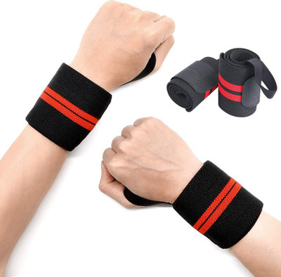 Shengshou Wrist Support Band with Thumb Loop for Gym, Cross-Fit, Weight Lifting Wrist Support