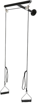 Rebalance India Shoulder T Pulley Set for Frozen Shoulder Exercise Shoulder Support(Black)