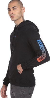 FLYING MACHINE Full Sleeve Solid Men Sweatshirt