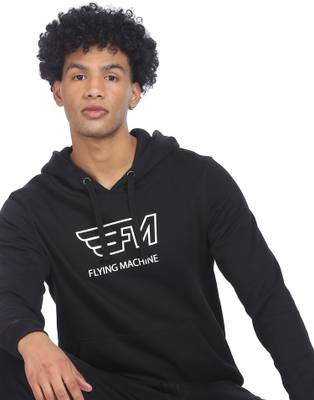 Flying machine full discount sleeve solid men's sweatshirt