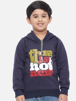 KOTTY Full Sleeve Printed Boys Sweatshirt