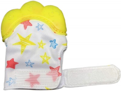 MAITRI ENTERPRISE Baby Silicon Mitten teether bpa Free Hand Glove for Easy Teething M92 Teether(Multicolor)