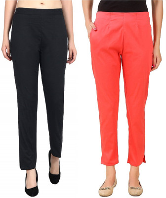 PINOVO Regular Fit Women Multicolor Trousers
