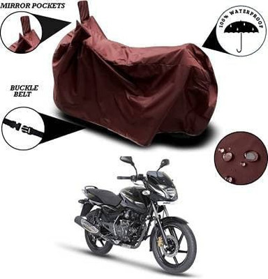 KEDIT Two Wheeler Cover for Universal For Bike(Pulsar 150, Maroon)
