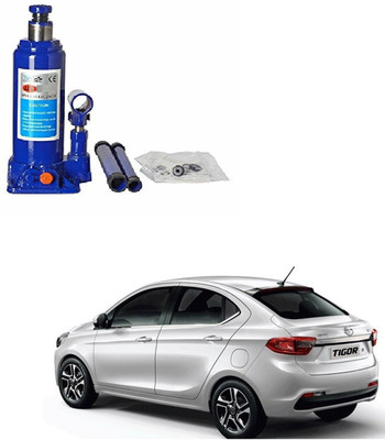 AuTO ADDiCT 3 TON HYDRAULIC BOTTLE JACK FOR TATA TIGOR Vehicle Jack(3000 kg)