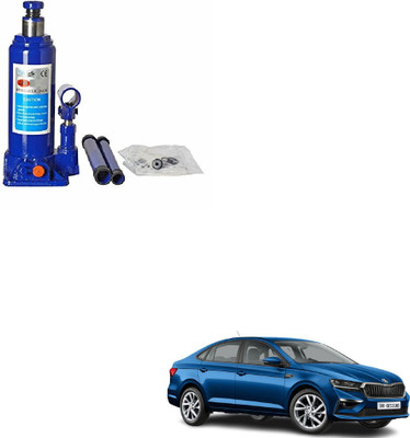 AuTO ADDiCT 3 TON HYDRAULIC BOTTLE JACK FOR SKKODA SLAVIA Vehicle Jack(3000 kg)