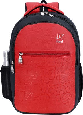 i-bag 32L Laptop Casual College Travel office Backpack for Men and Women 32 L Laptop Backpack(Red)