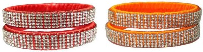 CBCOLLECTIONS Plastic Bangle Set(Pack of 4)