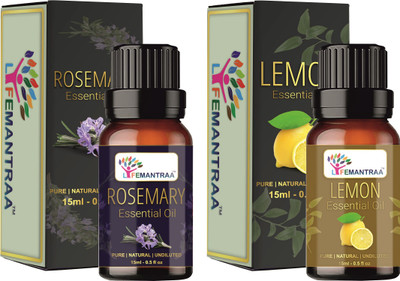 lifemantraa Rosemary and Lemon Oil(30 ml)