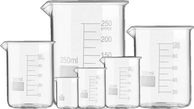 Z GLASS 440 ml Measuring Beaker(Pack of 5)