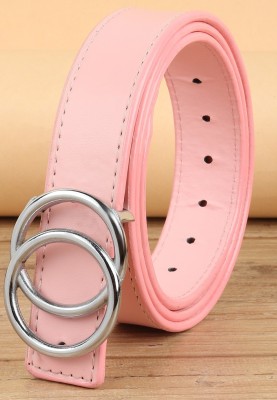 Kastner Women Casual Pink Artificial Leather Belt