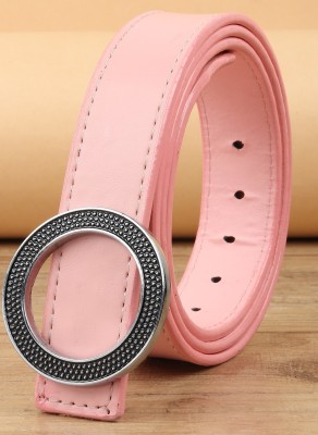 Kastner Women Casual Pink Artificial Leather Belt