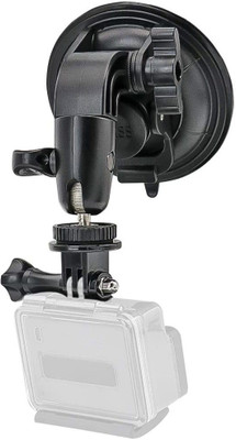 Yantralay Bendable Neck Suction Camera Mount(Black)