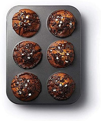 Retail basket Aluminium Cake Mould 6(Pack of 1)