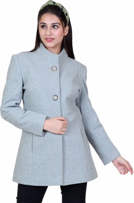 Comfy Sparrow Wool Blend Solid Coat