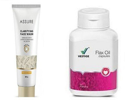 Vestige Assure FACE WASH - SPF Face Wash & Flax Oil(1 Items in the set)