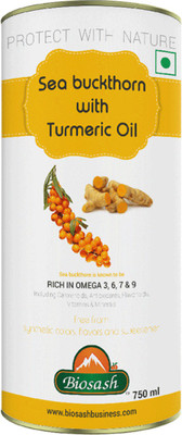 BIOSASH Sea Buckthorn with Turmeric Oil Juice (750ml)(750 ml)
