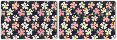 Nourish Plastic Document Folder(Set Of 2, Hibiscus)