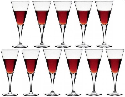 Somil (Pack of 11) Multipurpose Drinking Glass -B1146 Glass Set Wine Glass(150 ml, Glass, Clear)
