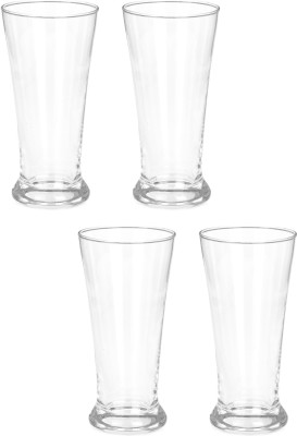 AFAST (Pack of 4) E_Gloss-H4 Glass Set Water/Juice Glass(250 ml, Glass, Clear)