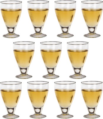 AFAST (Pack of 11) E_Wine-G11 Glass Set Wine Glass(200 ml, Glass, Clear)